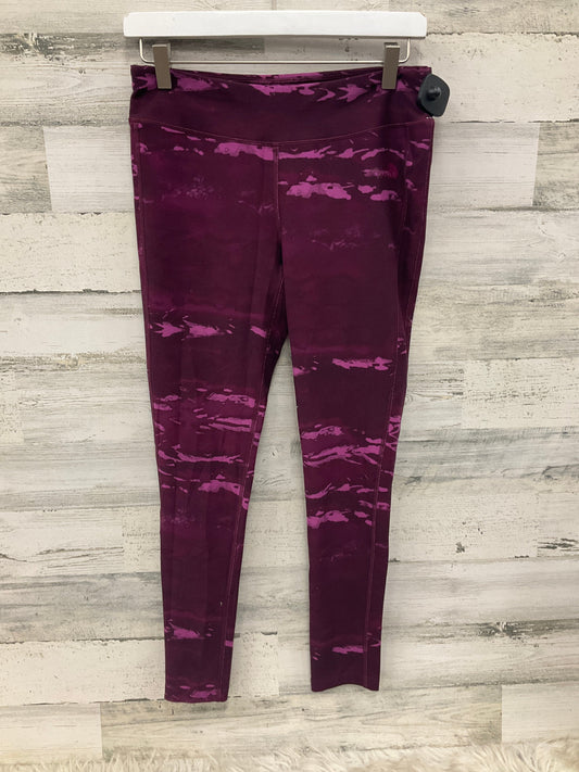 Athletic Leggings By The North Face In Purple, Size: M