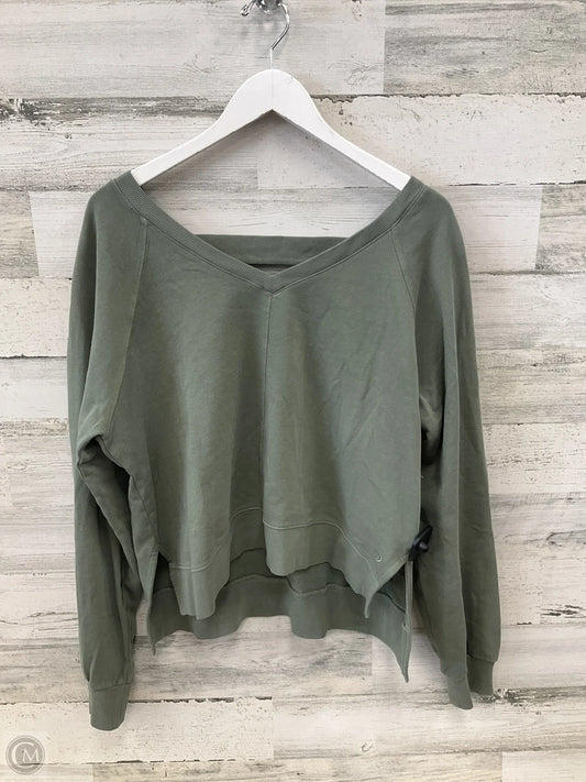 Sweatshirt Crewneck By Z Supply In Green, Size: M