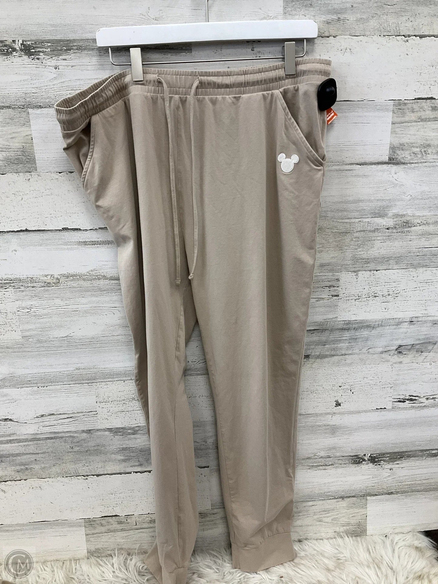 Lounge Set Pants By Disney Store In Tan, Size: Xl