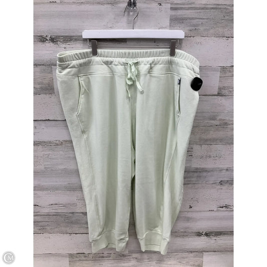 Capris By Livi Active In Green, Size: 3x