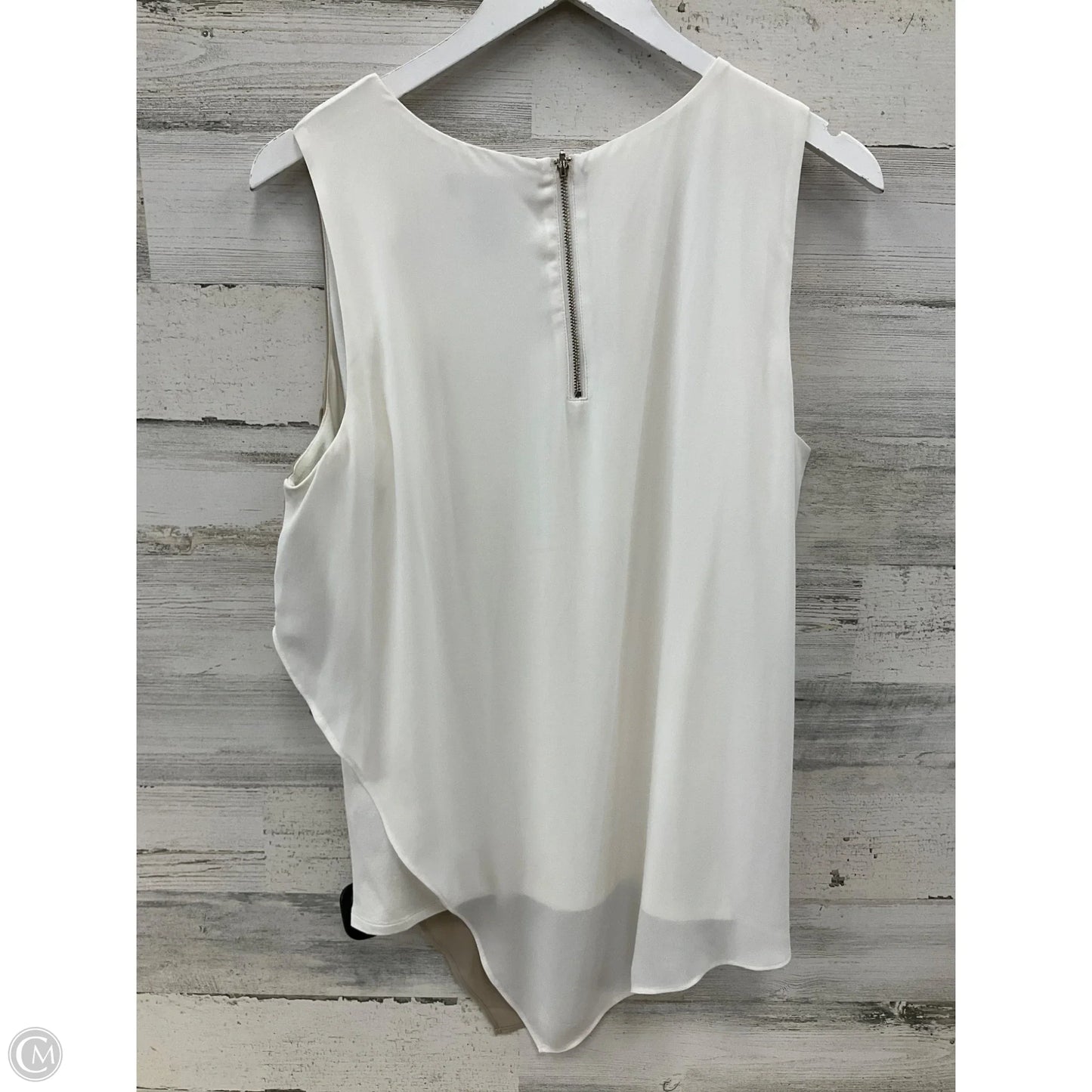 Top Sleeveless By White House Black Market In Tan, Size: L