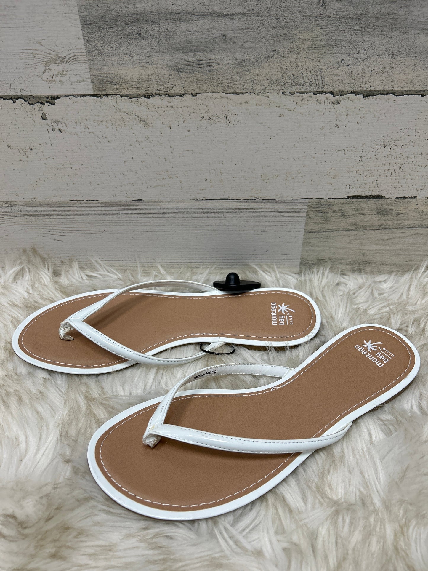 Sandals Flip Flops By Montego Bay  Size: 13