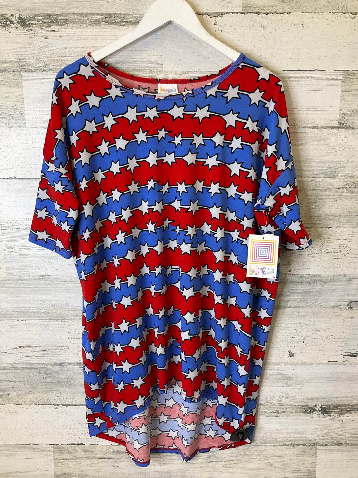 Top Short Sleeve By Lularoe  Size: M