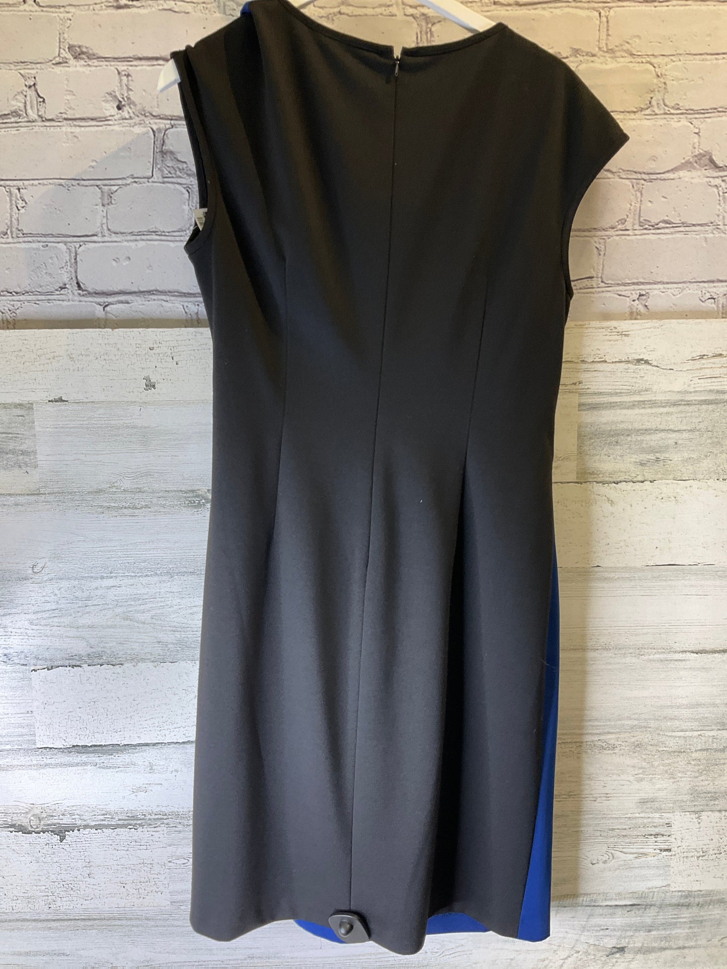 Blue Black Dress Casual Short Anne Klein, Size Xl