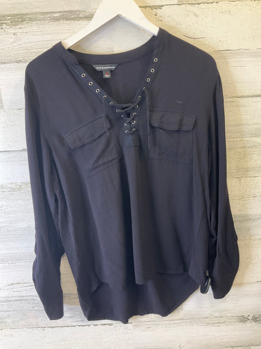 Black Top Long Sleeve Rock And Republic, Size M