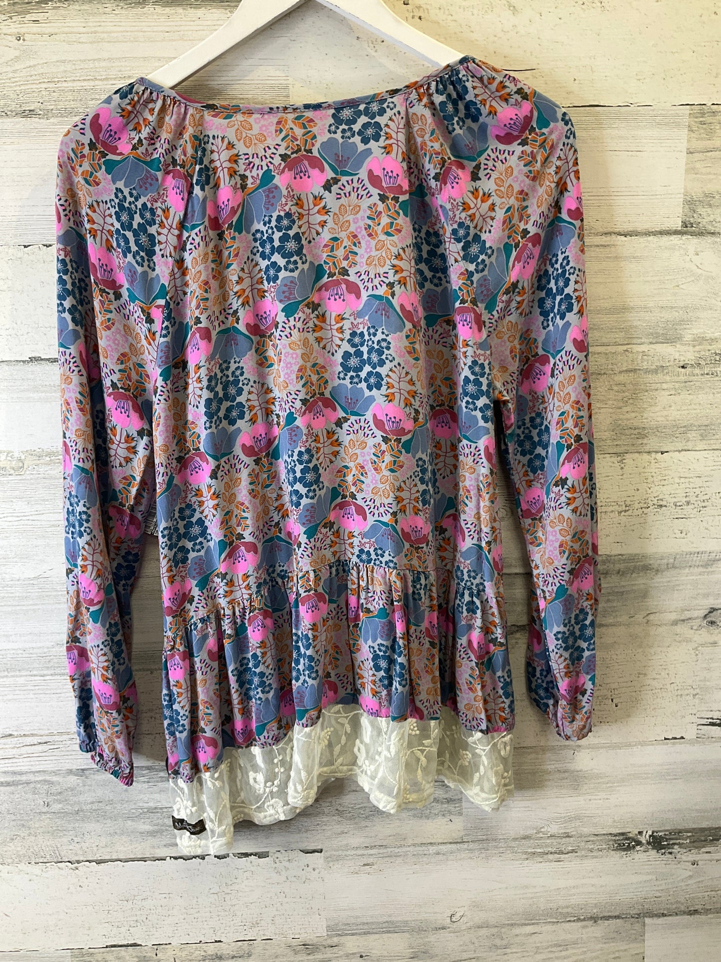 Pink & Purple Top Long Sleeve Matilda Jane, Size S