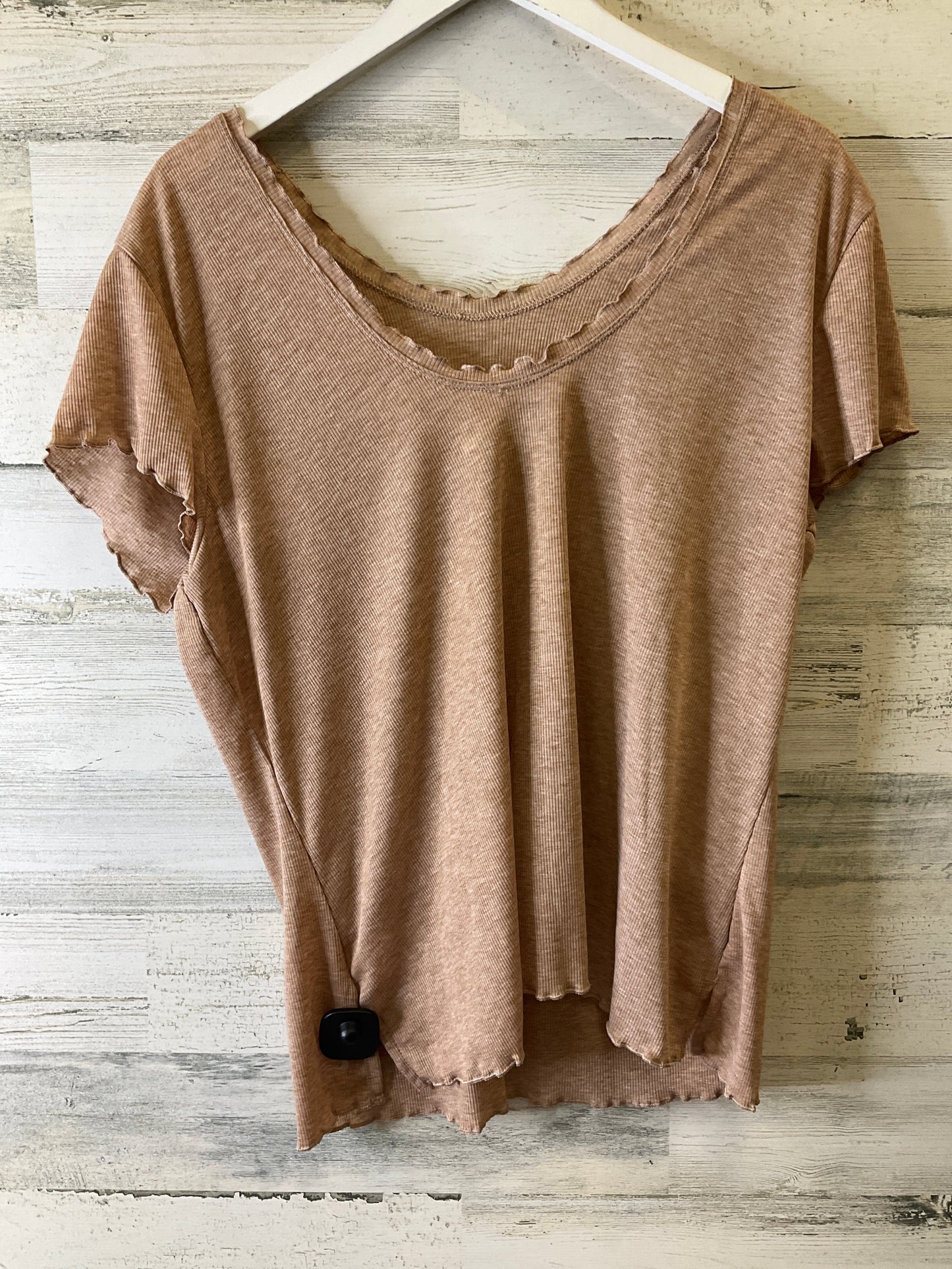 Brown Top Short Sleeve Nike Apparel, Size Xl