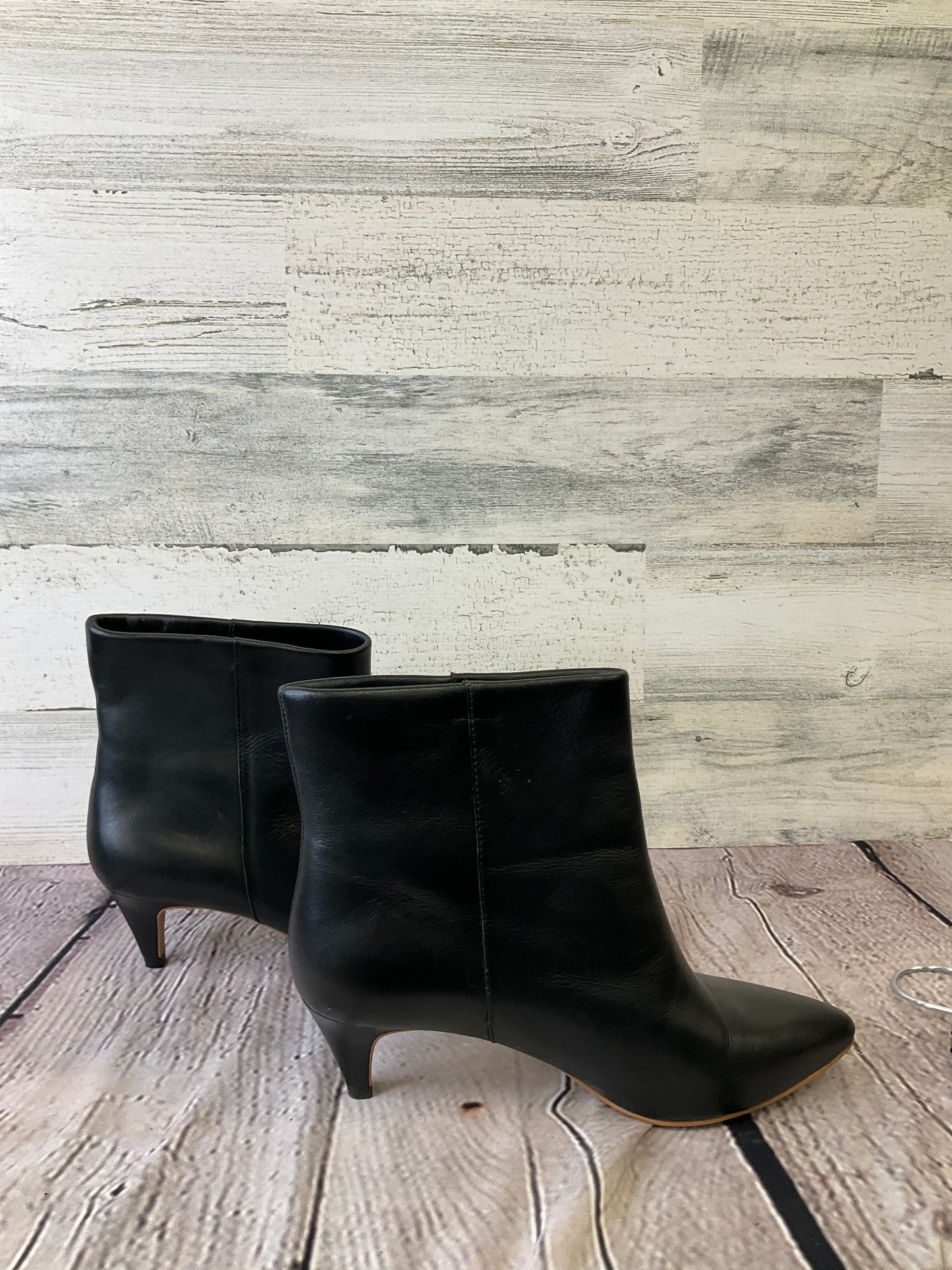 Black Boots Ankle Heels Dolce Vita, Size 6