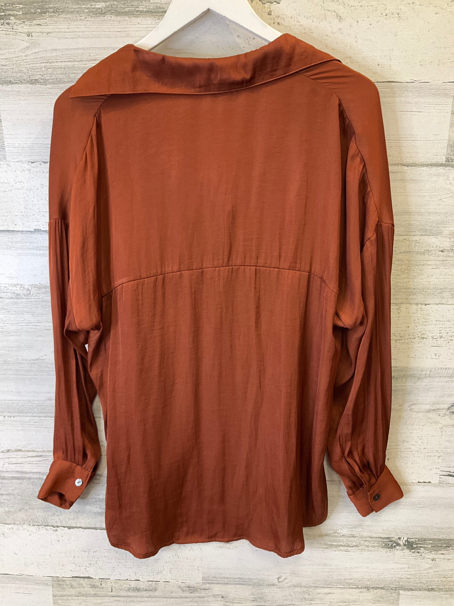 Brown Top Long Sleeve Michael Stars, Size Xs