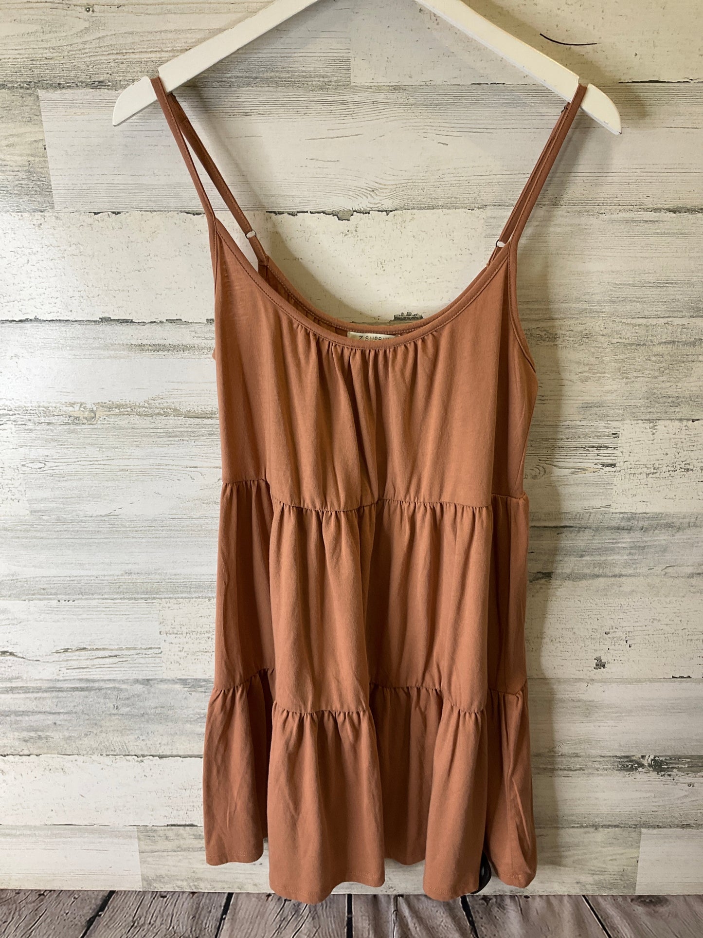 Brown Dress Casual Short Z Supply, Size Xs