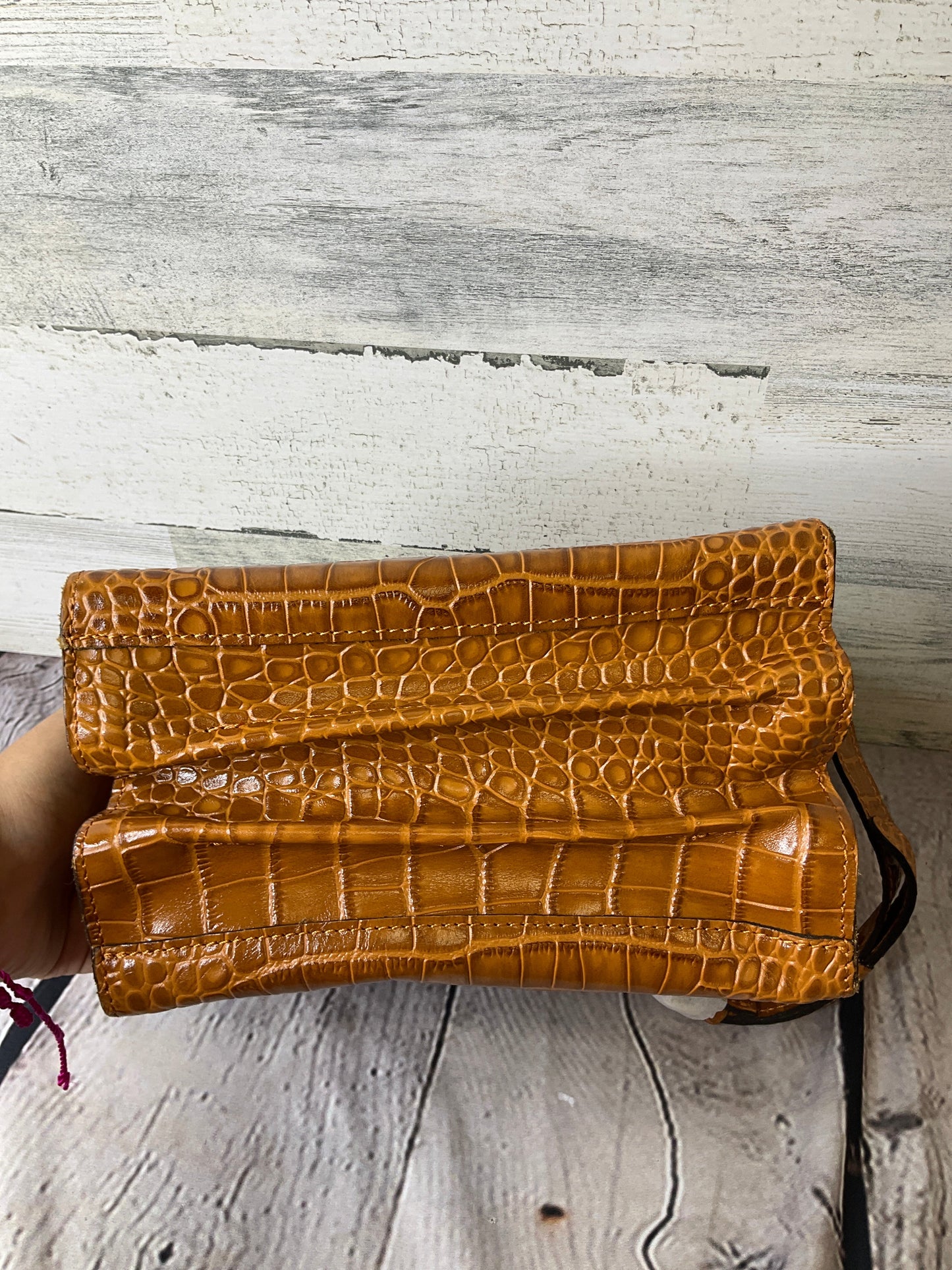 Crossbody Leather By Patricia Nash  Size: Medium