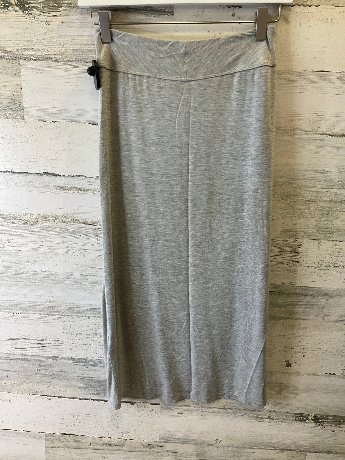 Grey Skirt Midi Artisan Ny, Size 2