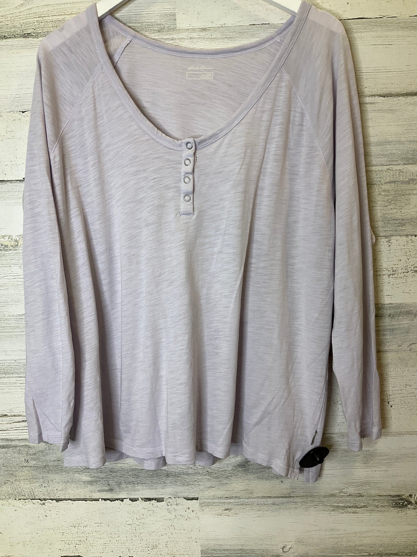 Top Long Sleeve By Eddie Bauer  Size: 2x