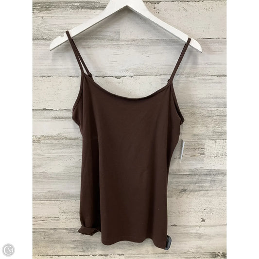 Top Cami By Sonoma In Brown, Size: M