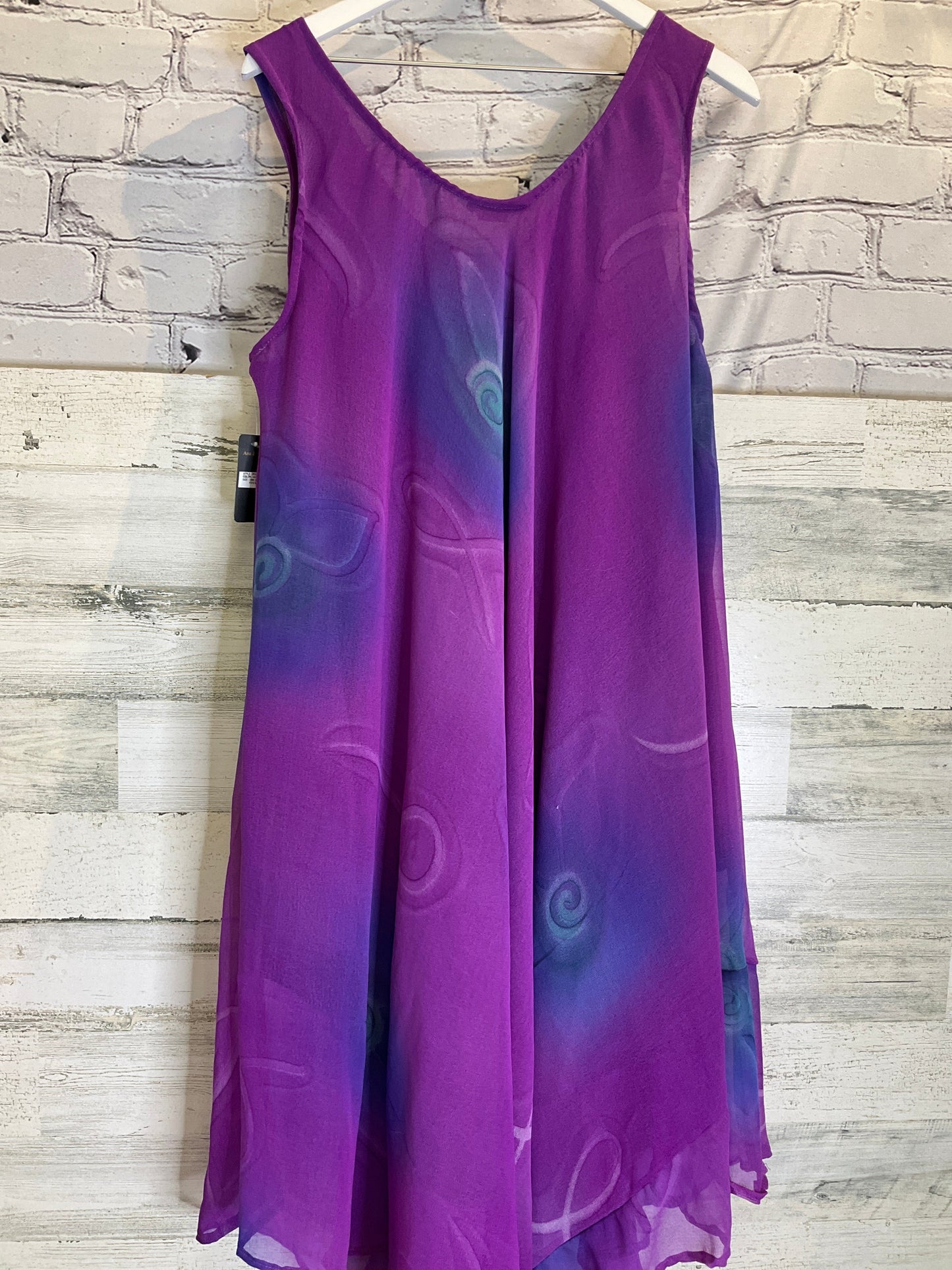 Swimwear Cover-up By Clothes Mentor In Purple, Size: Onesize