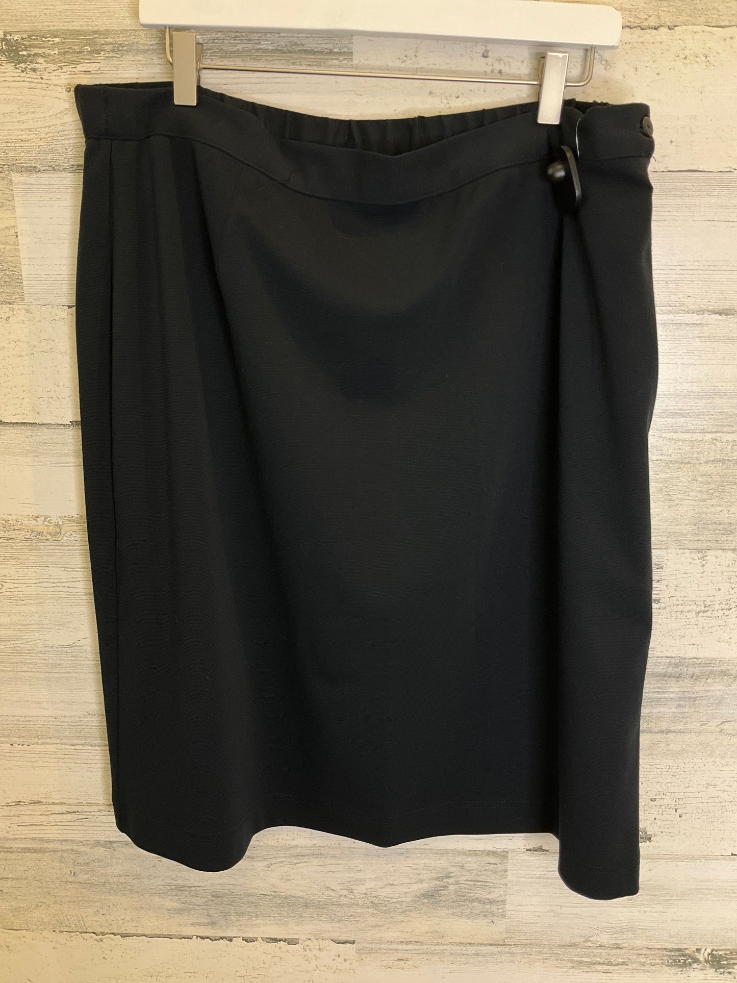 Black Skirt Mini & Short Cherokee, Size 18