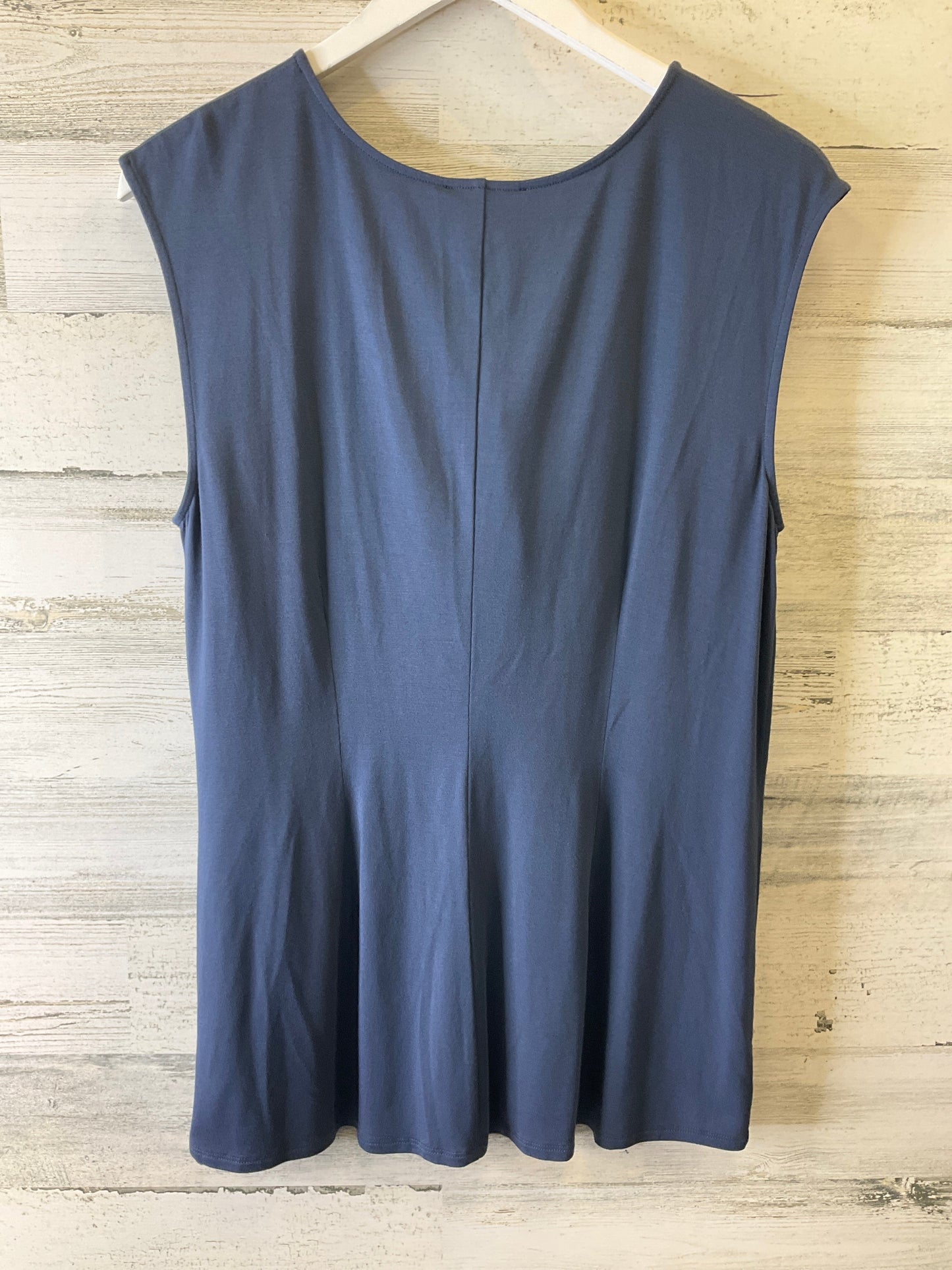 Blue Top Sleeveless Nic + Zoe, Size L