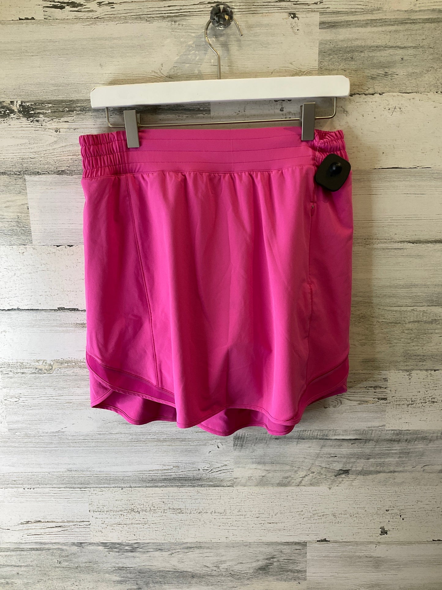 Athletic Skort By Lululemon In Pink, Size: 10