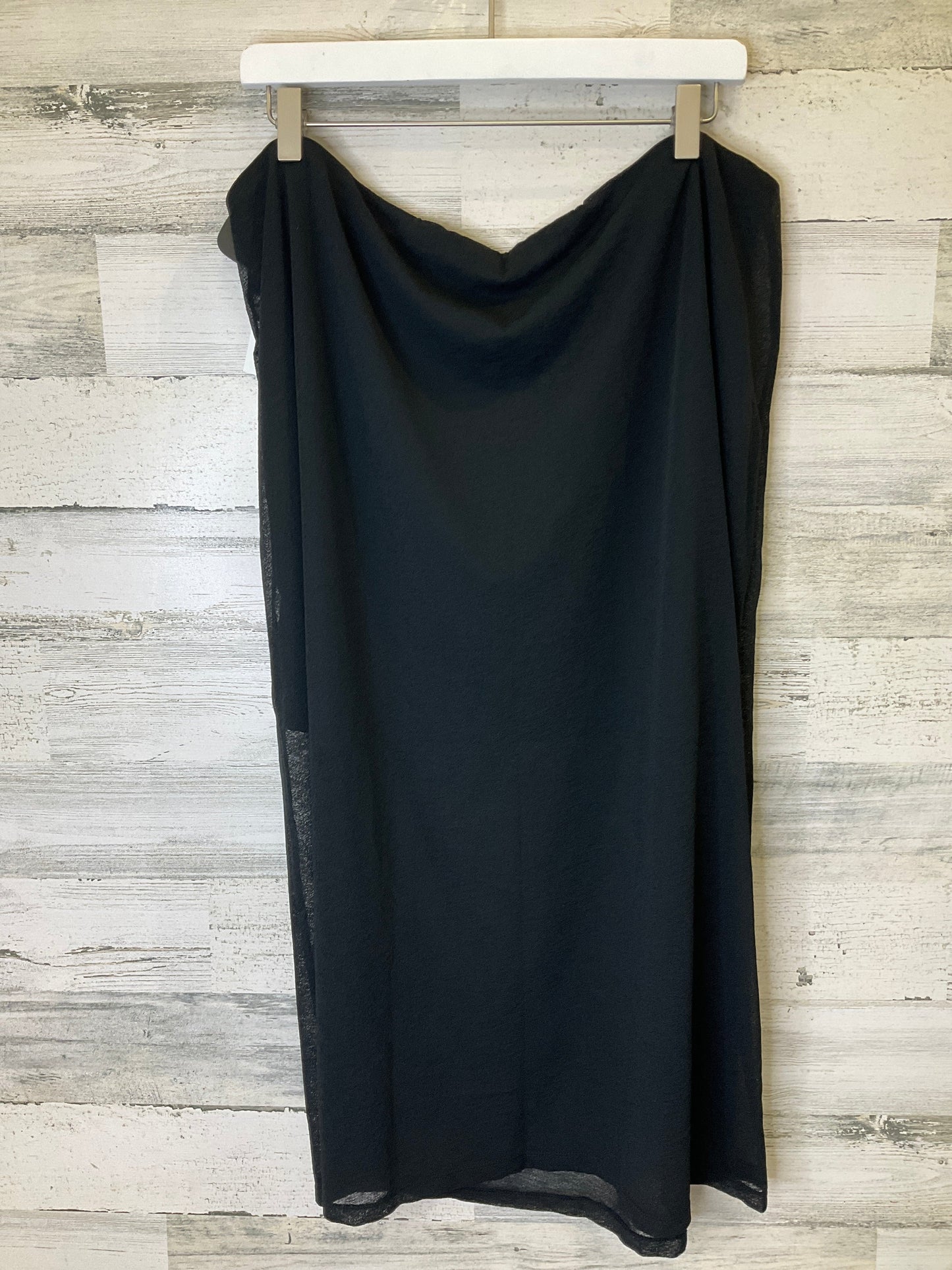 Black Skirt Maxi Abercrombie And Fitch, Size 16