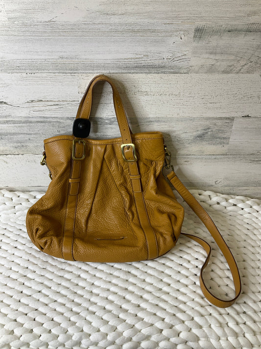 Gold Handbag Leather Cole-haan, Size Small