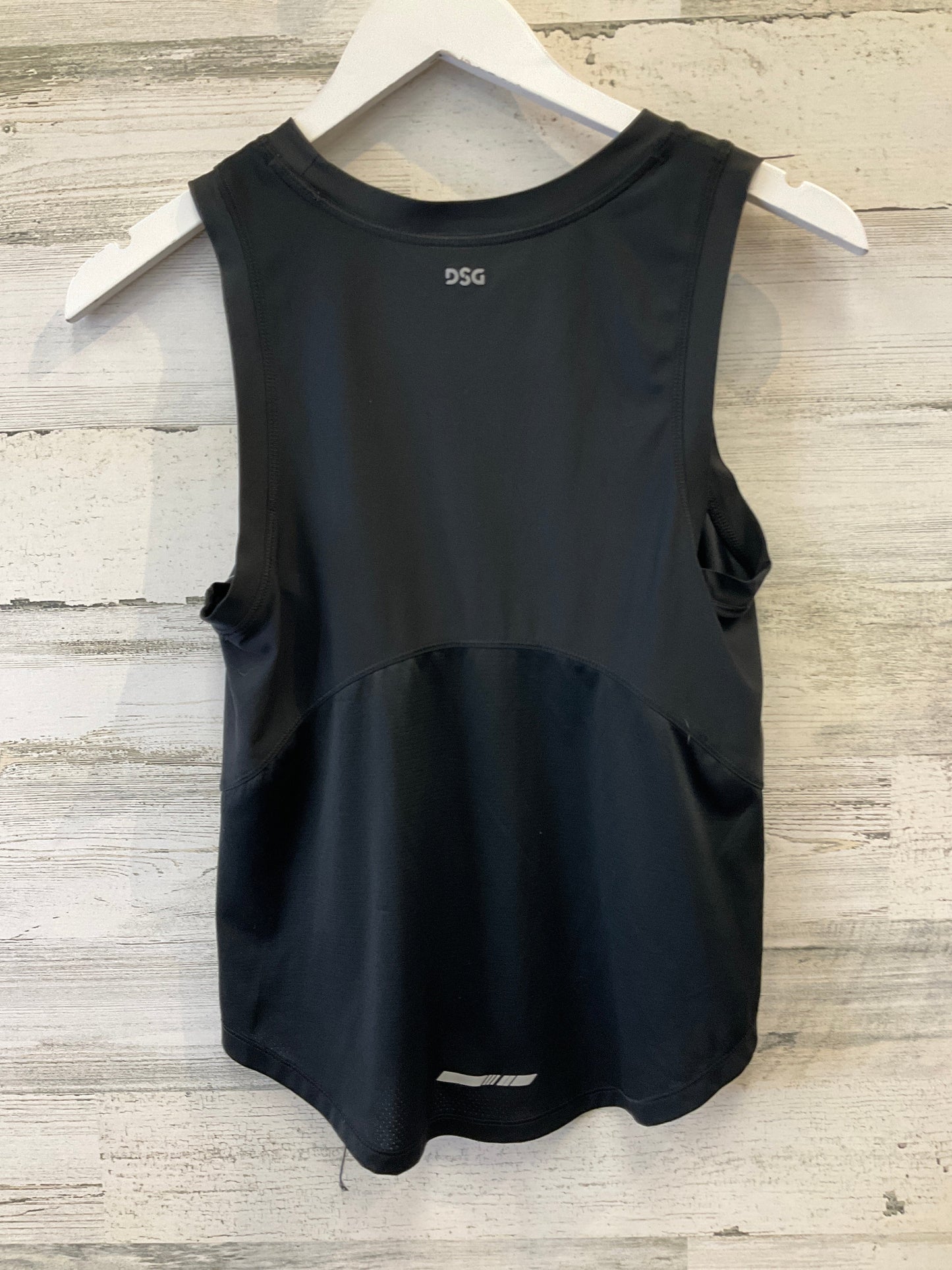 Black Athletic Top Short Sleeve Dsg Outerwear, Size Xs