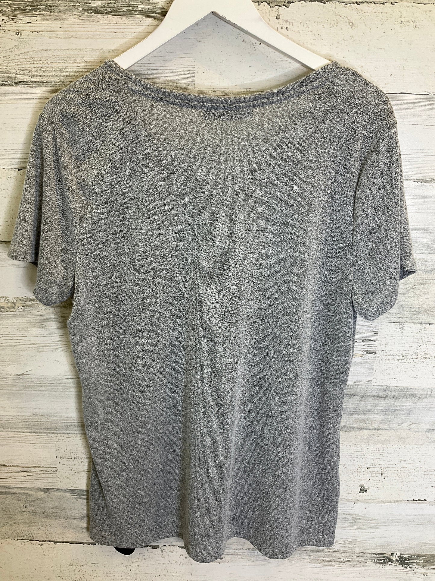 Grey Top Short Sleeve Apt 9, Size Xl