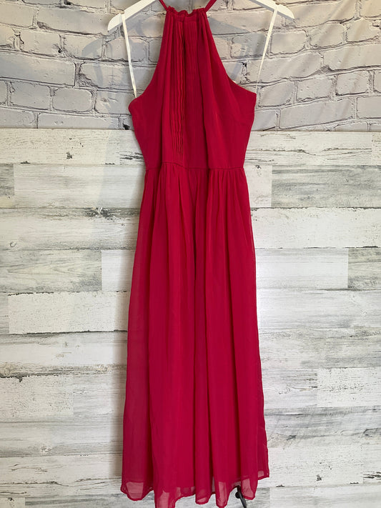 Pink Dress Casual Maxi Nicole By Nicole Miller, Size M