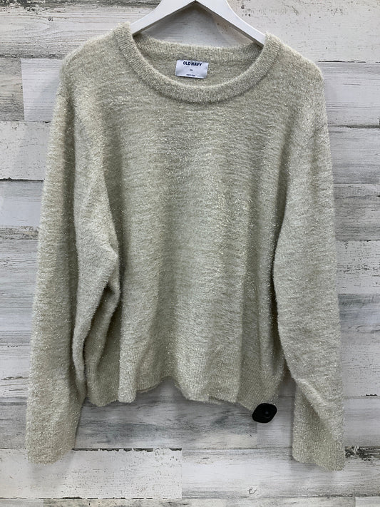 Sweater By Old Navy In Gold, Size: Xxl