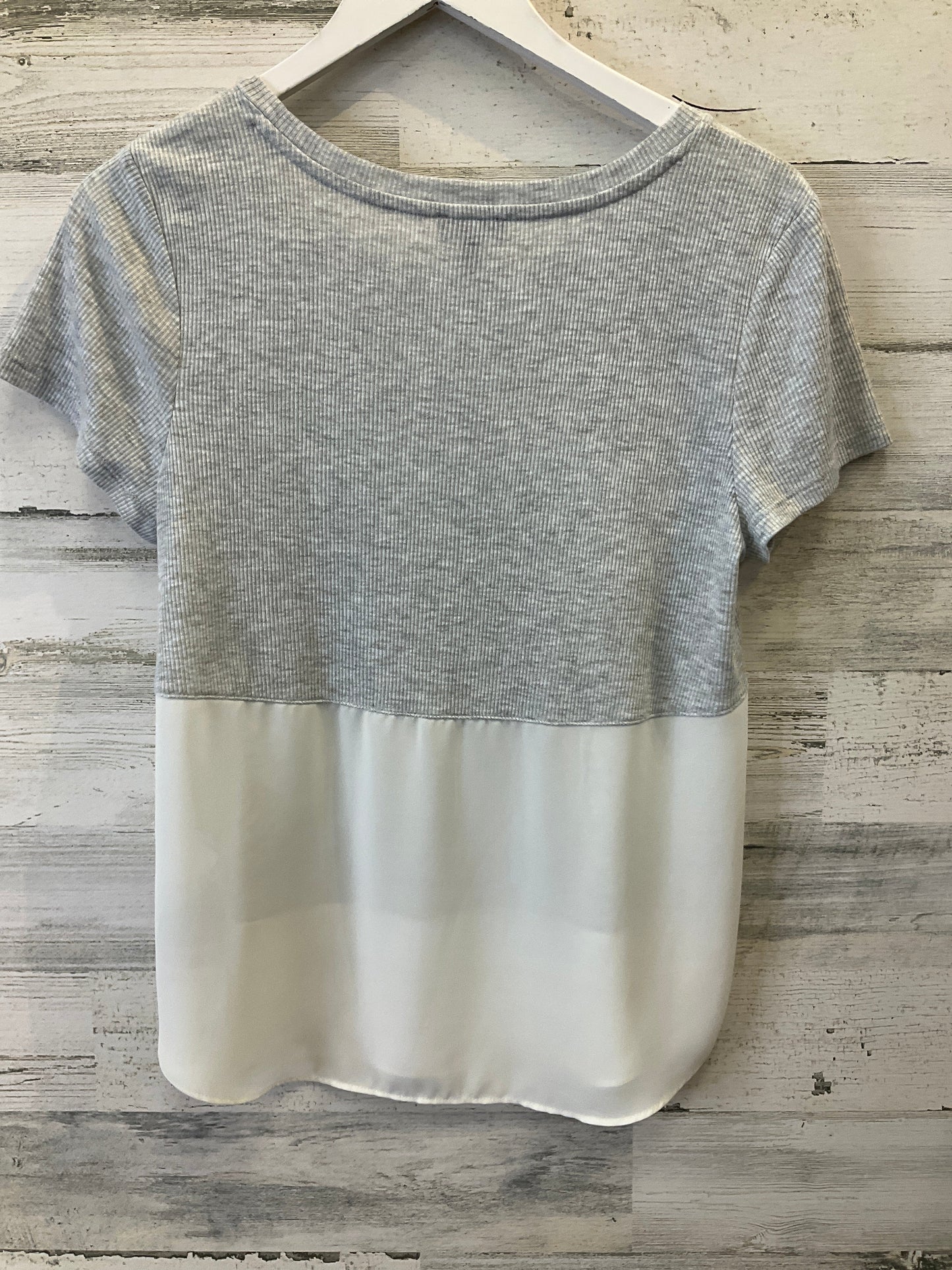 Grey Top Short Sleeve Express, Size S