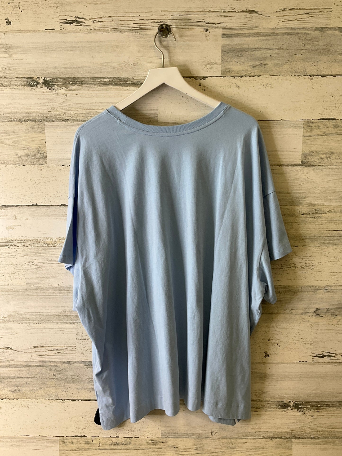 Top Short Sleeve Basic By Old Navy In Blue, Size: 4x