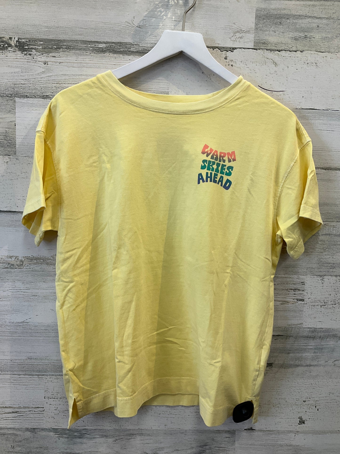 Yellow Top Short Sleeve Old Navy, Size S