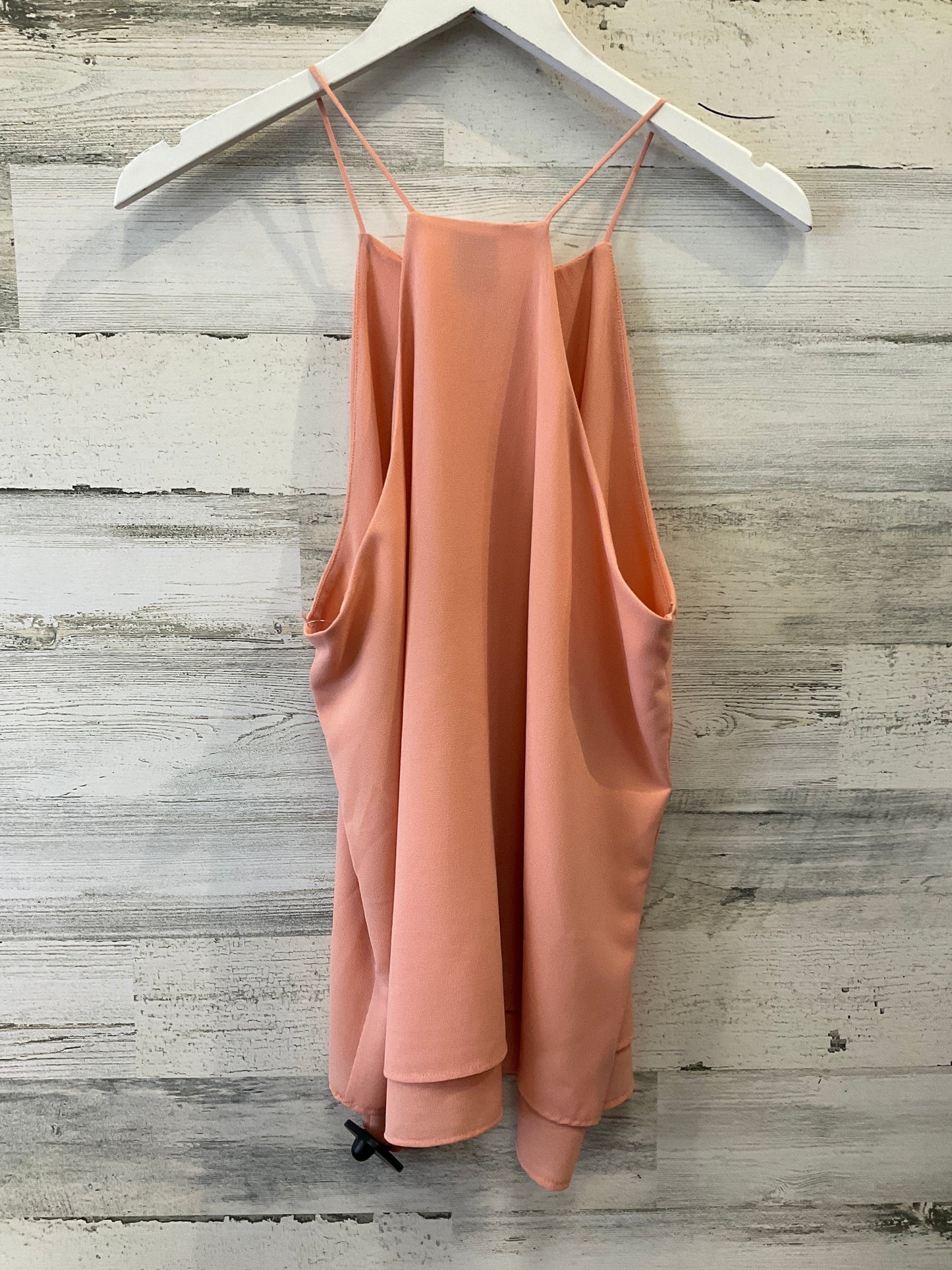 Coral Top Sleeveless Paper Crane, Size M