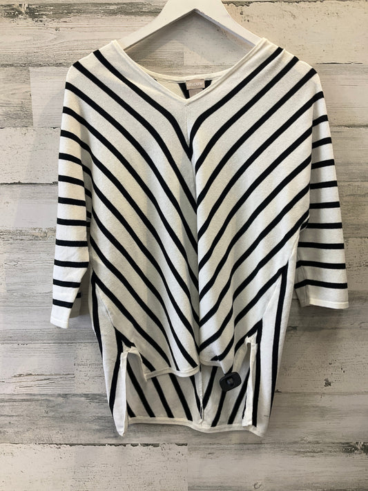 White Top 3/4 Sleeve Chicos, Size M