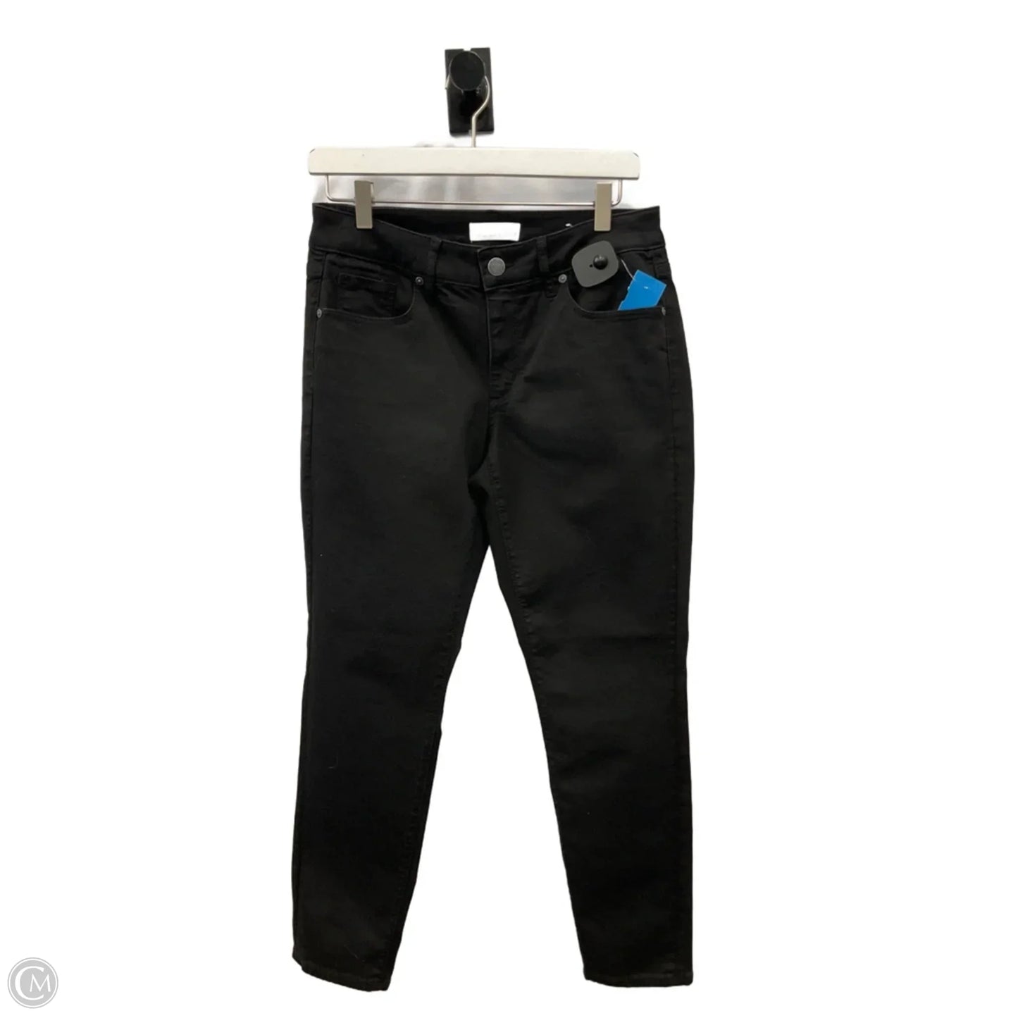 Jeans Skinny By Loft In Black, Size: 6