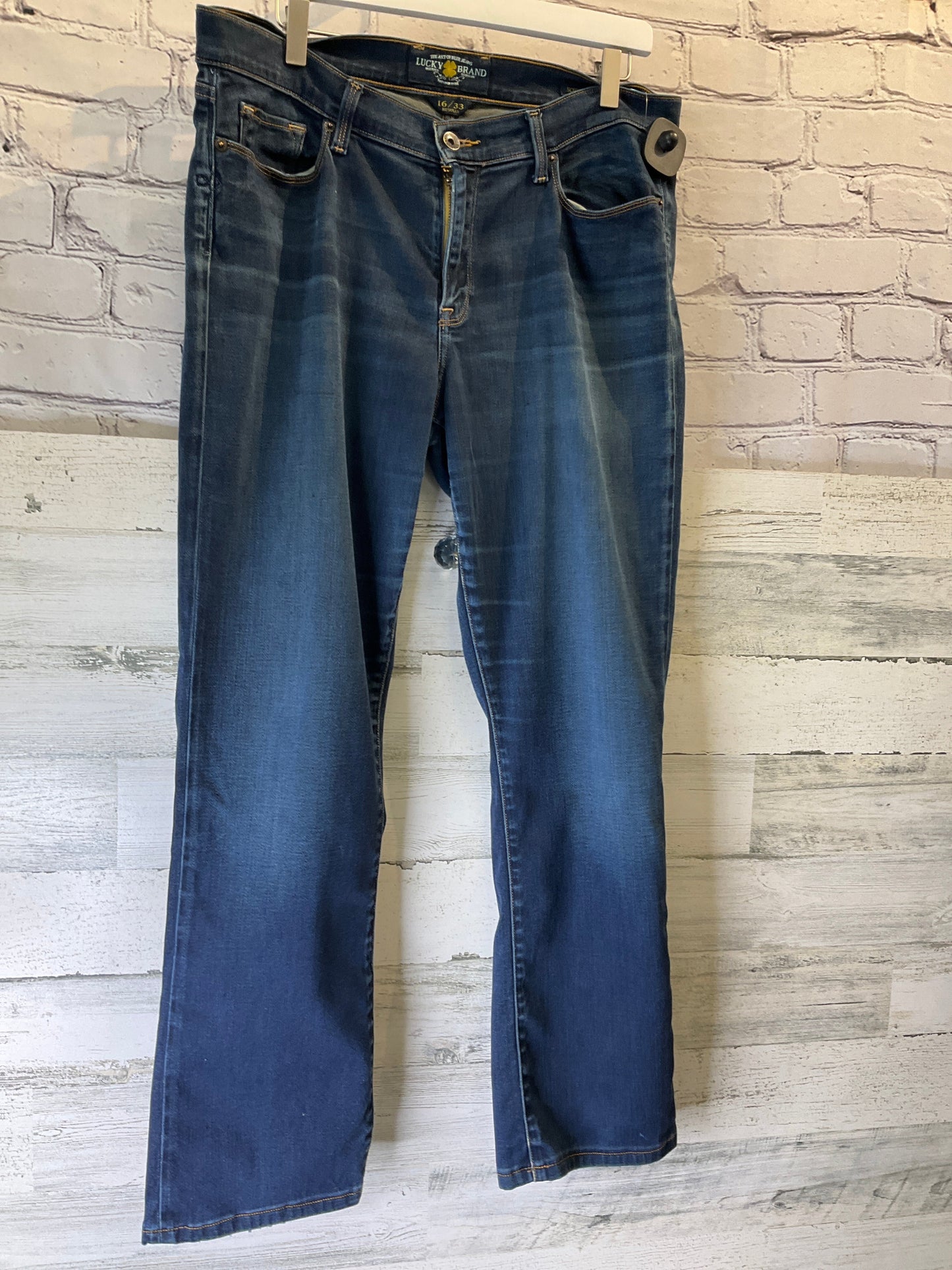 Jeans Boot Cut By Lucky Brand  Size: 16