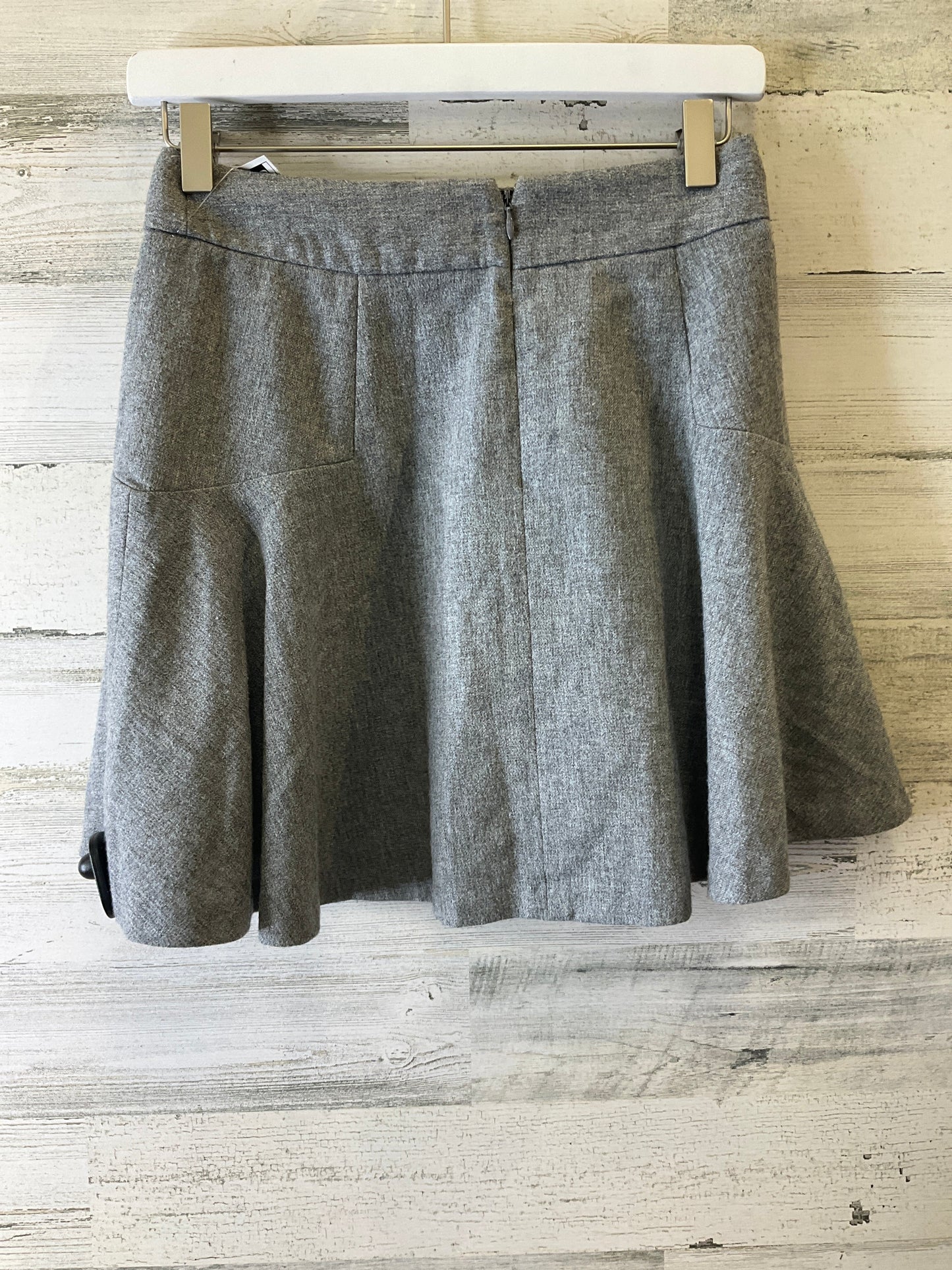 Grey Skirt Mini & Short Banana Republic, Size Petite