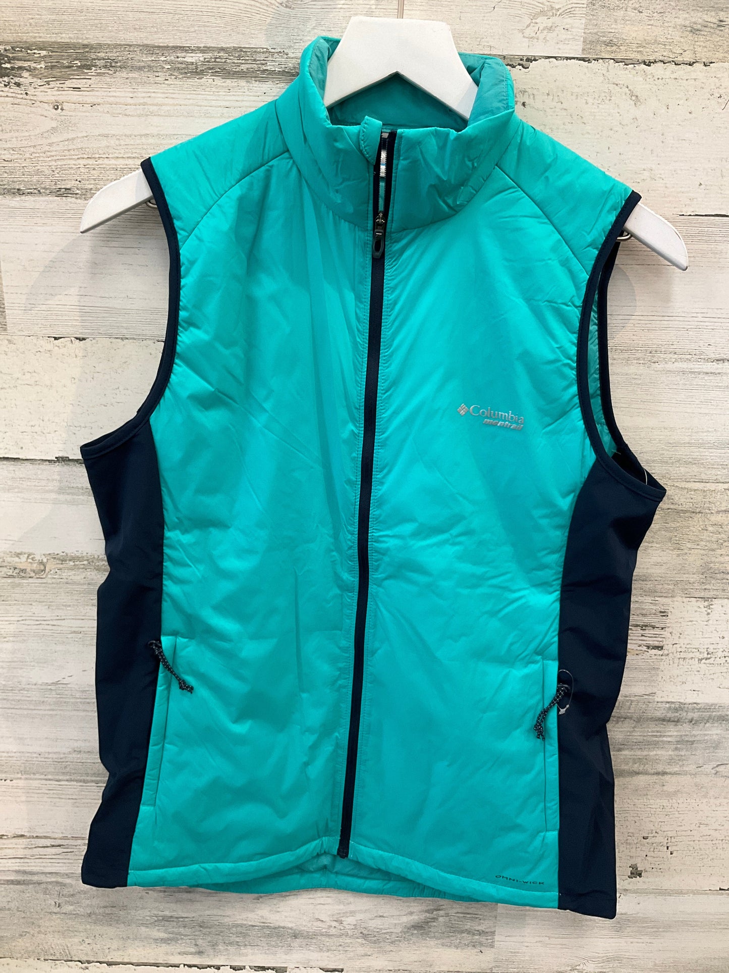 Vest Puffer & Quilted By Columbia In Teal, Size: S