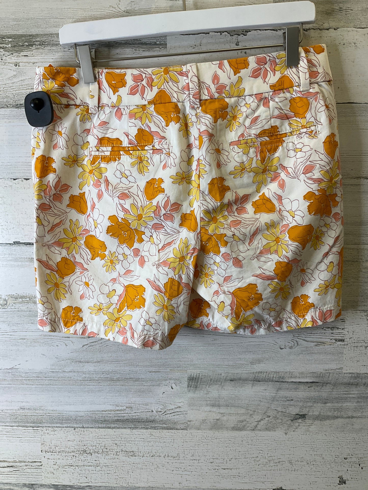 Floral Print Shorts Loft, Size 4