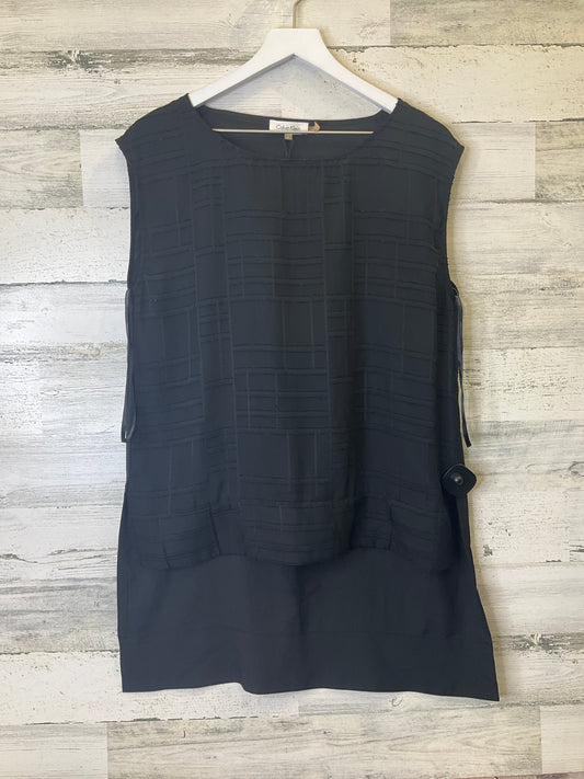 Black Top Sleeveless Calvin Klein, Size M