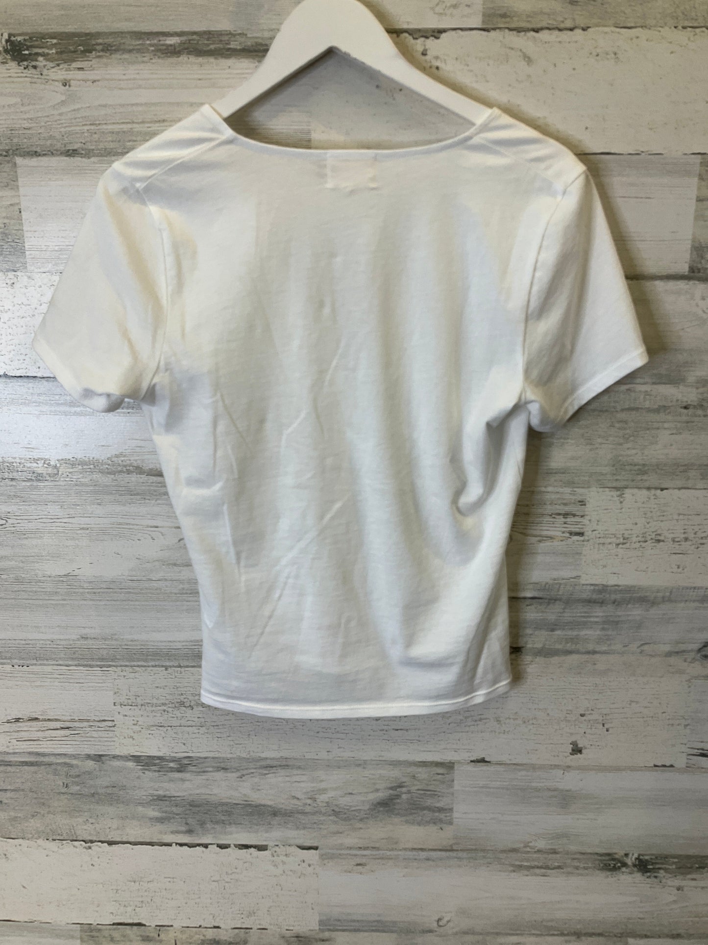 White Top Short Sleeve Nation, Size S