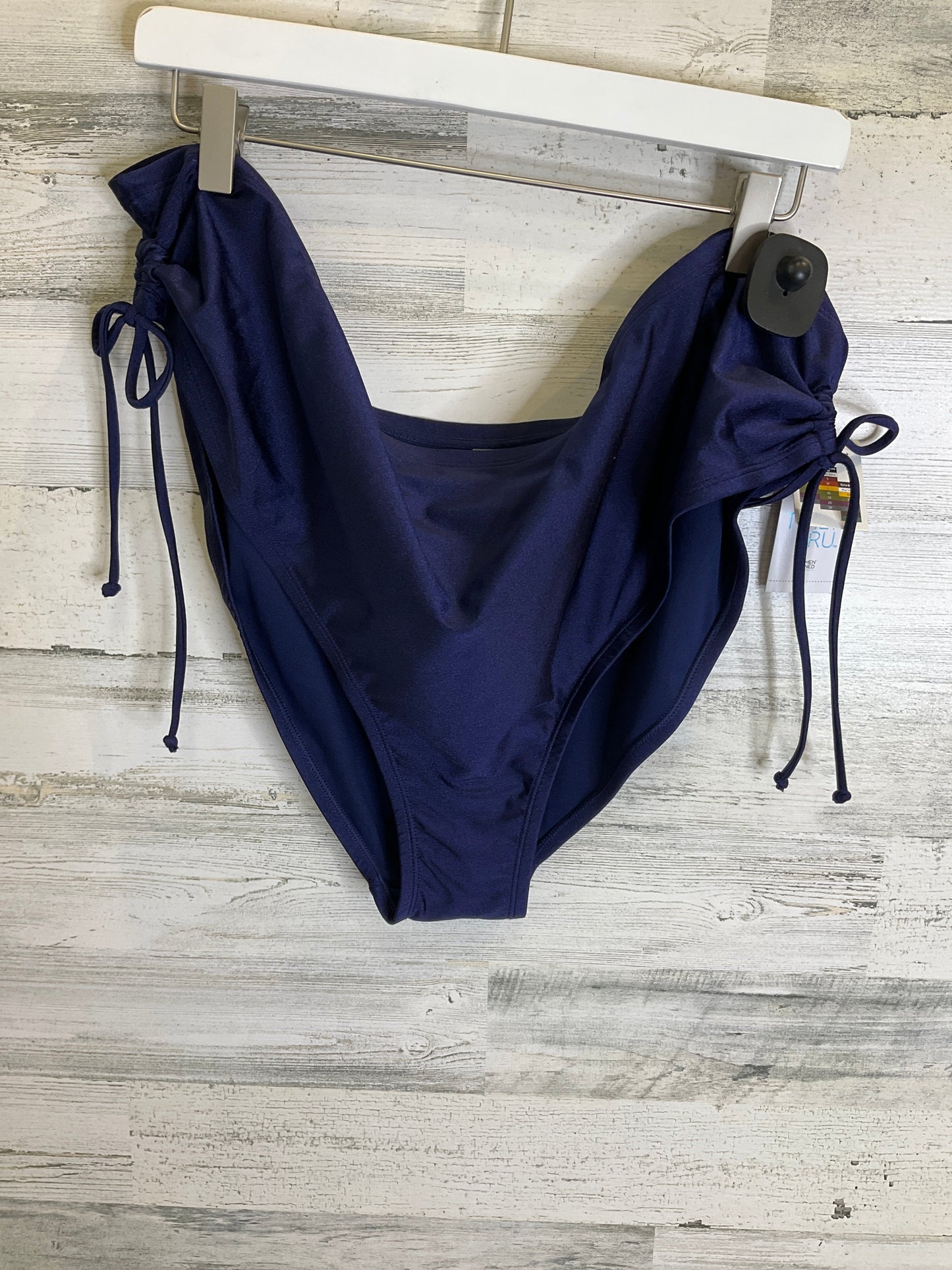 Swimsuit Bottom By Time And Tru In Blue, Size: 3x