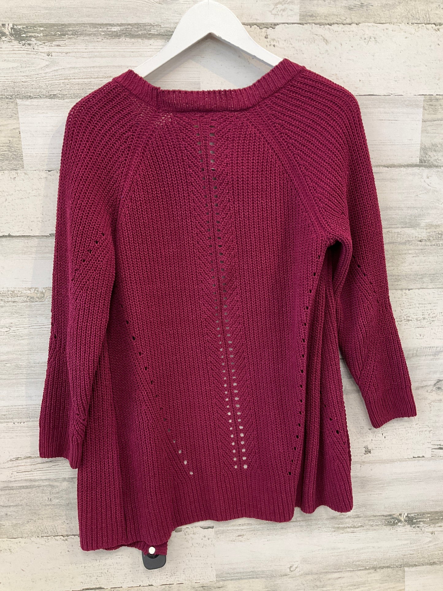 Cardigan By Clothes Mentor In Purple, Size: S