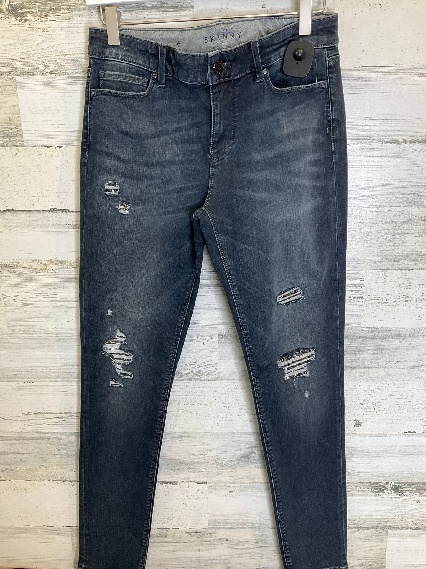 Blue Denim Jeans Skinny White House Black Market, Size 6