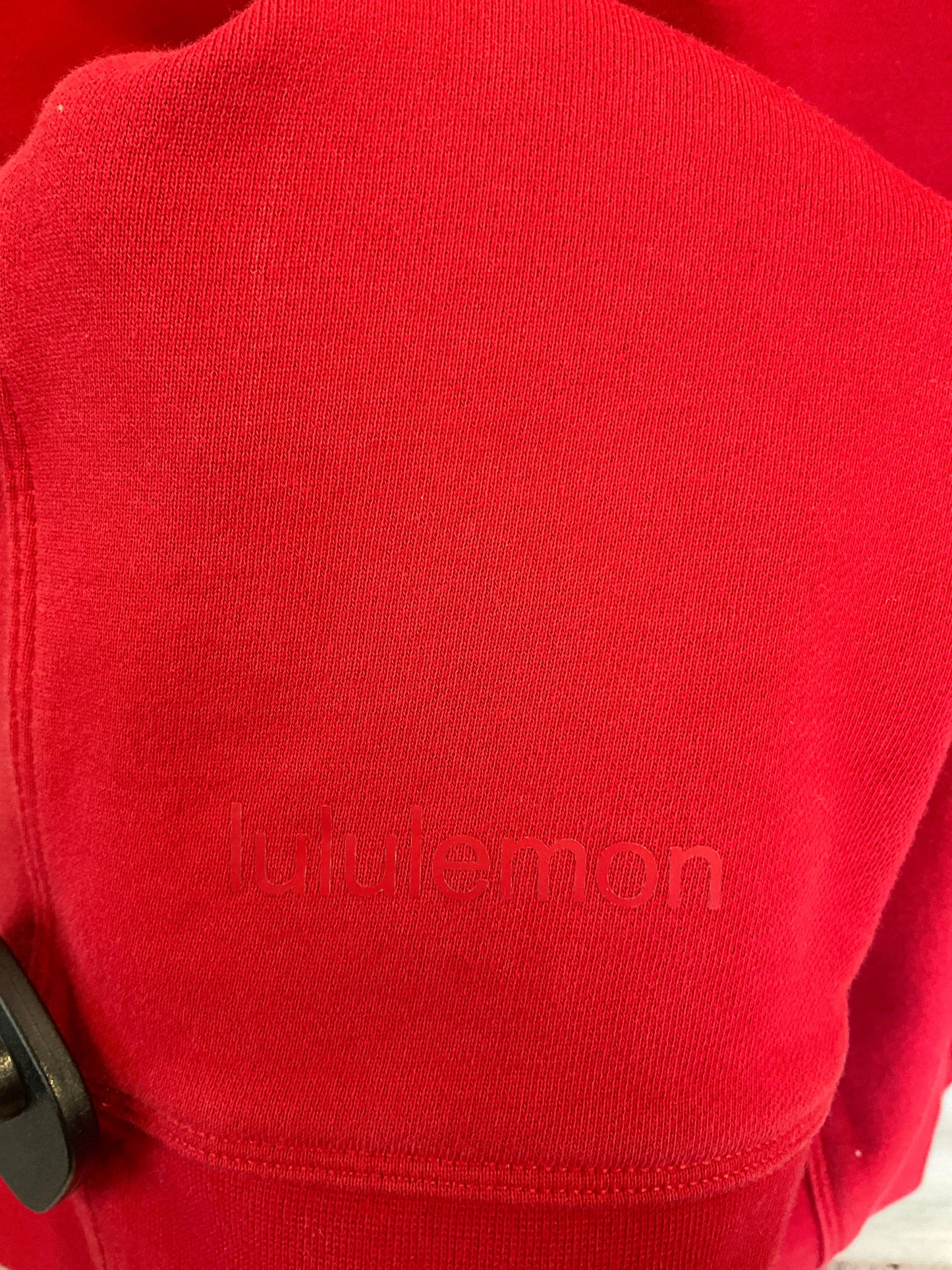 Red Sweatshirt Crewneck Lululemon, Size 6