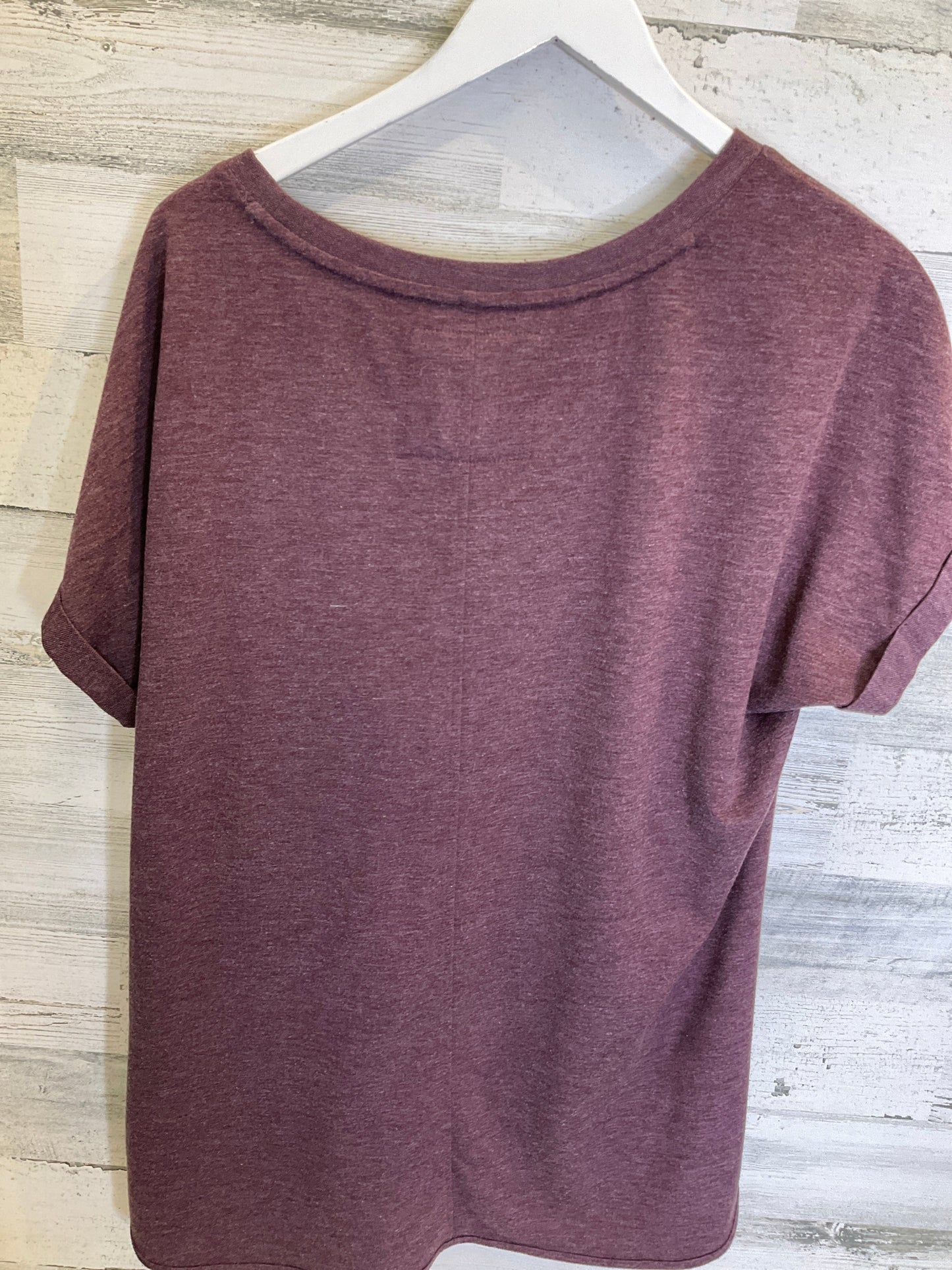 Top Short Sleeve By Sonoma In Purple, Size: Xl