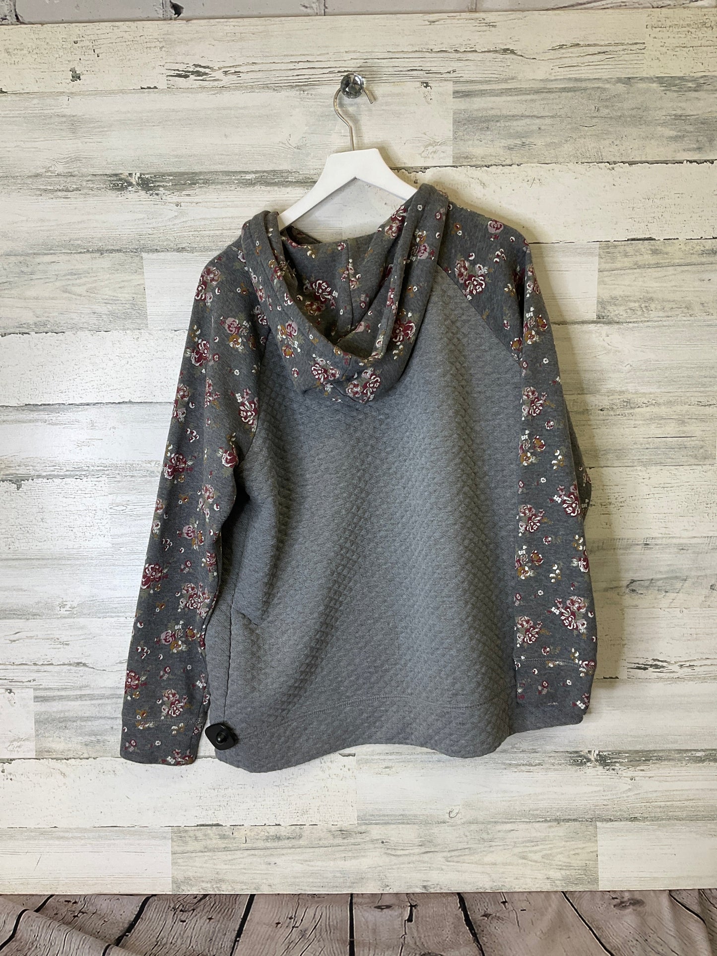 Sweatshirt Hoodie By Maurices In Grey, Size: Xl