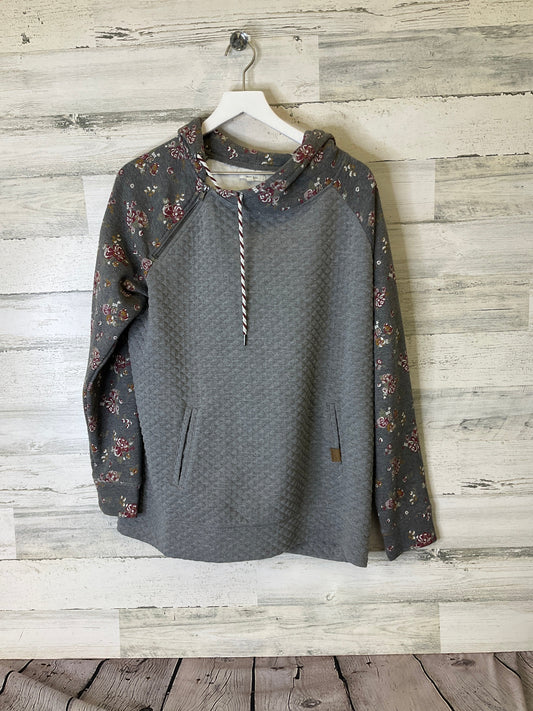 Sweatshirt Hoodie By Maurices In Grey, Size: Xl