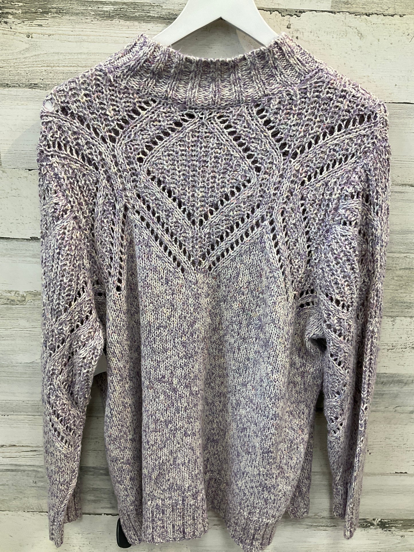 Sweater By Torrid In Purple, Size: 2x