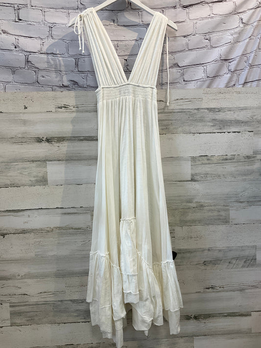 Dress Casual Maxi By Free People In White, Size: Xs