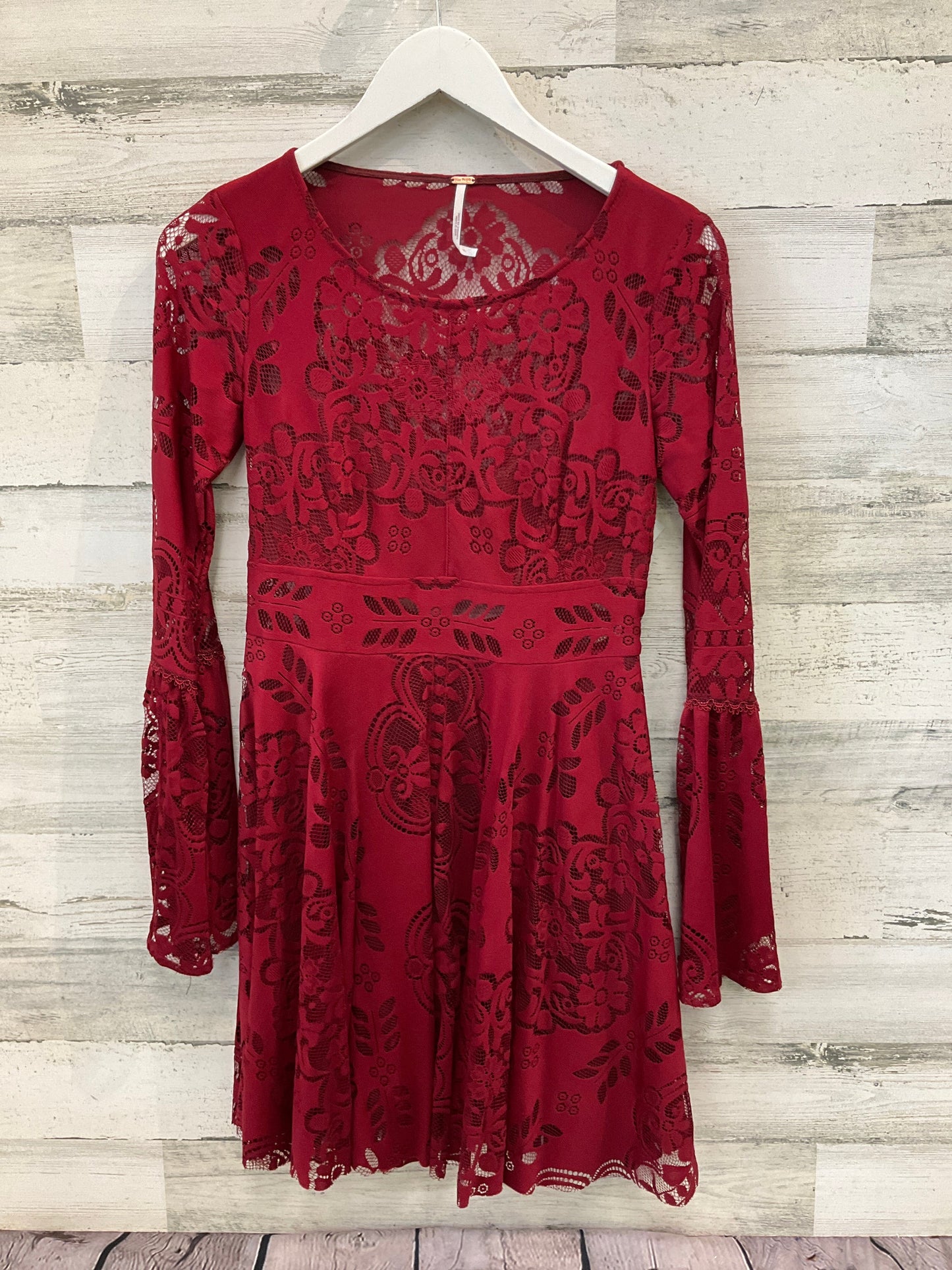 Dress Casual Midi By Free People In Purple, Size: S